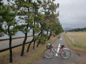 富山朝日自転車道