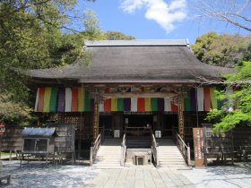 竹林寺 本堂